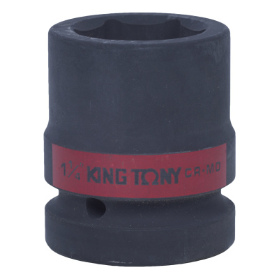 KING TONY Головка торцевая ударная шестигранная 1", 1-1/4", дюймовая