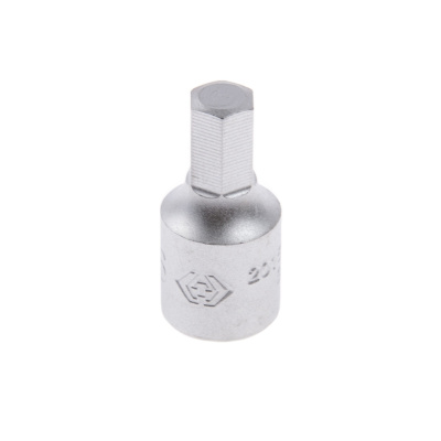KING TONY Насадка (бита) торцевая 1/4", Hex, 6 мм, L = 25 мм