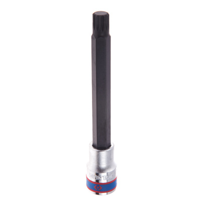 KING TONY Насадка (бита) торцевая 1/2", Spline, M12, L = 140 мм