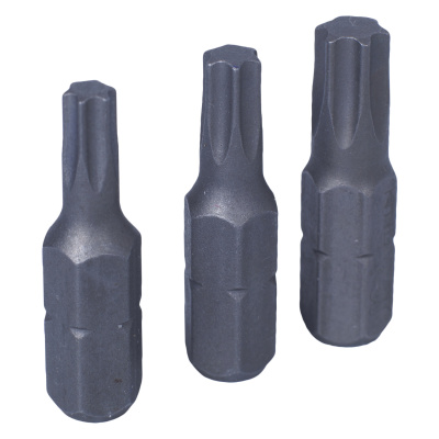 KING TONY Набор вставок (бит) 1/4", Torx, Т20, Т25, Т30, 3 предмета