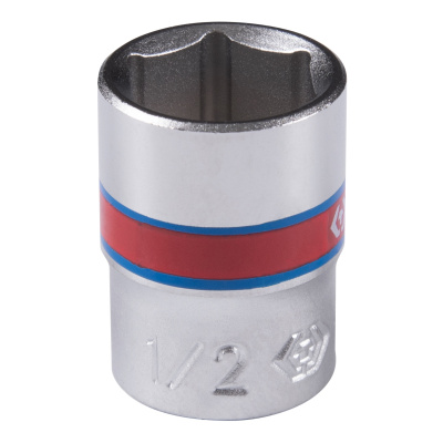 KING TONY Головка торцевая стандартная шестигранная 1/4", 1/2", дюймовая