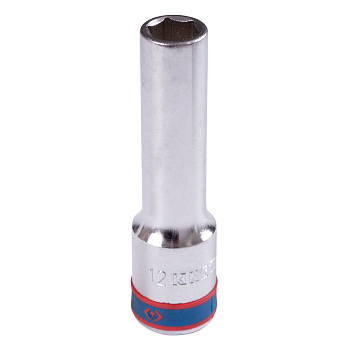 Головка торцевая глубокая шестигранная 1/2", 12 мм KING TONY 424512M