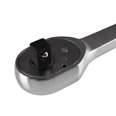 Трещотка 1/2", 262 мм, 32 зубца, флажковая, фиксатор KING TONY 4779-10GR