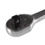 Трещотка 1/2", 262 мм, 32 зубца, флажковая, фиксатор KING TONY 4779-10GR