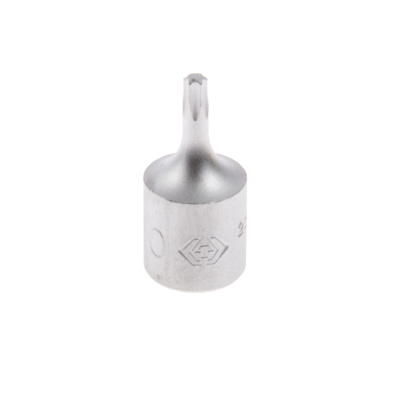 KING TONY Насадка (бита) торцевая 1/4", Torx, T10, L = 25 мм