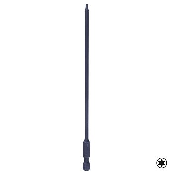 Вставка (бита) торцевая 1/4", Torx, Т15, 150 мм, для шуруповерта KING TONY 711515T