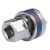 KING TONY Адаптер 1/2">1/2", трещоточный, 72 зубца