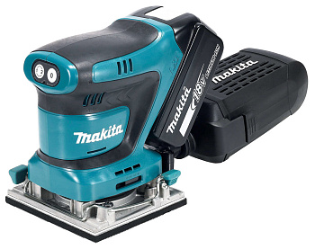 Аккумуляторная вибрационная шлифовальная машина Makita DBO484Z • 18V LXT • BL • 114x140 мм