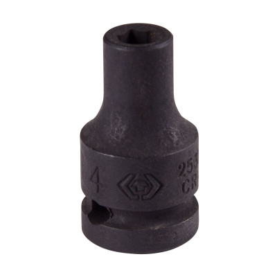 KING TONY Головка торцевая ударная шестигранная 1/4", 4 мм