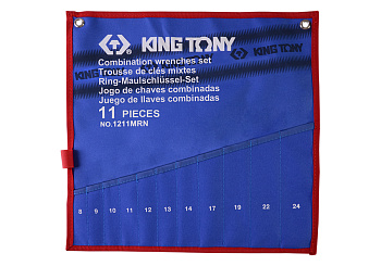 KING TONY Чехол из теторона для набора 1211MRN