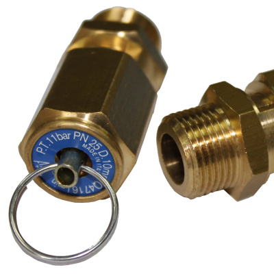 REMEZA Ремкомплект для компрессоров LB40, клапан предохранительный 3/8", 11 Bar
