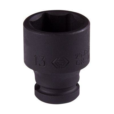 KING TONY Головка торцевая ударная шестигранная 1/4", 13 мм