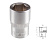 TOLSEN Головка торцевая стандартная шестигранная 1/2", 17 мм