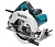 Сетевая дисковая циркулярная пила Makita HS7611K • 1600 Вт • 185/190 мм • 5500 об/мин