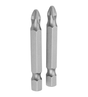 TOLSEN Набор вставок (бит) торцевых 1/4", Phillips, PH1, 50 мм, 2 предмета