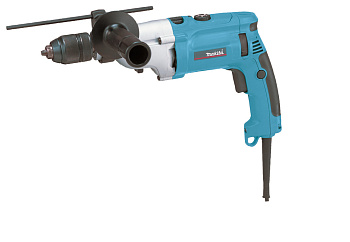 Сетевая ударная дрель 2-скоростная Makita HP2071 • 1010 Вт • 20 мм • 0-2900/1200 об/мин