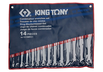 KING TONY Чехол из нейлона для набора 1215MRN01
