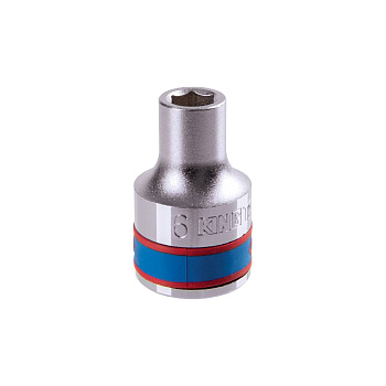 Головка торцевая стандартная шестигранная 1/2", 6 мм KING TONY 433506M