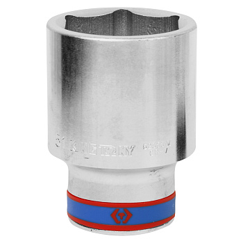 KING TONY Головка торцевая глубокая шестигранная 3/4", 51 мм