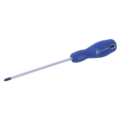 Отвертка крестовая Phillips, PH1, 150 мм, держатель МАСТАК 041-01150H