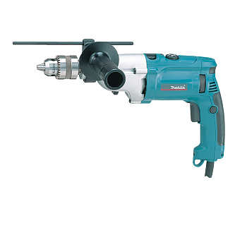Сетевая ударная дрель 2-скоростная Makita HP2070F • 1010 Вт • 20 мм • 0-2900/1200 об/мин