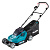 Газонокосилка аккумуляторная Makita DLM382CM2 • 18V X2 LXT • 900 Вт • ширина 38 см • травосборник 40 л • 3в1 • в комплекте 2xBL1840B, ЗУ