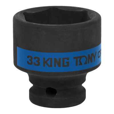 KING TONY Головка торцевая ударная шестигранная 1/2", 33 мм