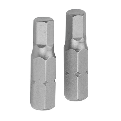 Набор вставок (бит) торцевых 1/4", Hex, 3 мм, 25 мм, 2 предмета TOLSEN TT20233