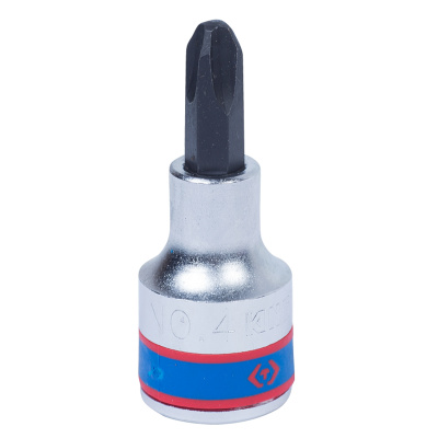 KING TONY Насадка (бита) торцевая 1/2", Phillips, PH4, L = 60 мм