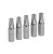 Набор вставок (бит) торцевых 1/4", Torx, T30, 25 мм, 5 предметов TOLSEN TT20279