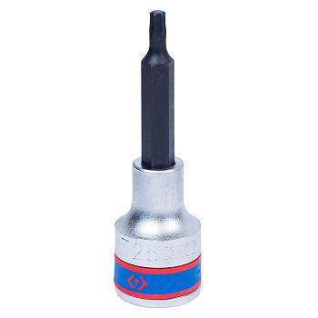 KING TONY Насадка (бита) торцевая 1/2", Torx, T25, L = 80 мм