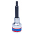 KING TONY Насадка (бита) торцевая 1/2", Torx, T25, L = 80 мм