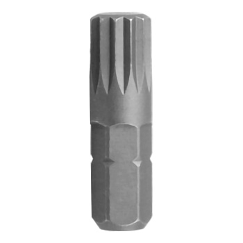 Вставка (бита) торцевая 1/4", Spline, М4, 25 мм KING TONY 102504M
