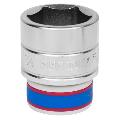 KING TONY Головка торцевая стандартная шестигранная 3/4", 34 мм