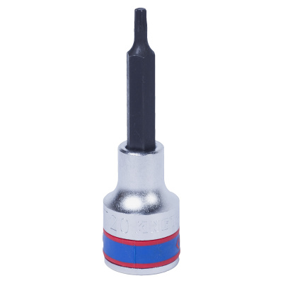 KING TONY Насадка (бита) торцевая 1/2", Torx, T20, L = 80 мм