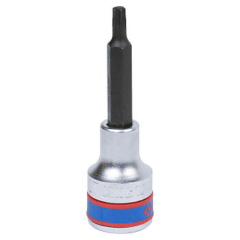 KING TONY Насадка (бита) торцевая 1/2", Torx, T27, L = 80 мм