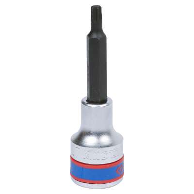 KING TONY Насадка (бита) торцевая 1/2", Torx, T27, L = 80 мм