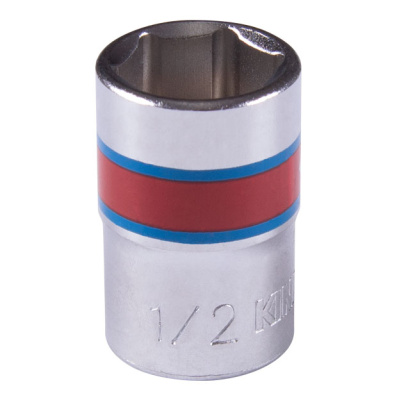 KING TONY Головка торцевая стандартная шестигранная 3/8", 1/2", дюймовая