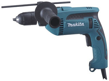 Дрель уд, 680Вт, БЗП-13мм, 0-2800об\м, 1.8кг, кор, подсветка Makita 