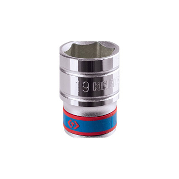 KING TONY Головка торцевая стандартная шестигранная 1/2", 19 мм
