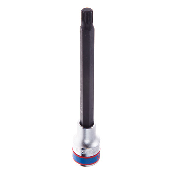 KING TONY Насадка (бита) торцевая 1/2", Spline, M9, L = 140 мм