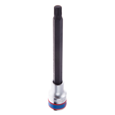 KING TONY Насадка (бита) торцевая 1/2", Spline, M9, L = 140 мм