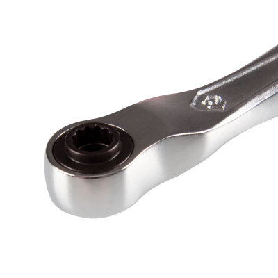 Трещотка 1/4", 88 мм, 60 зубцов, флажковая, для вставок (бит) KING TONY 276B-0225