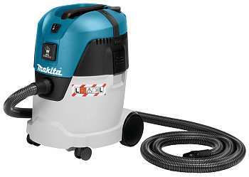 Сетевой пылесос для сухой и влажной уборки Makita VC2512L • 1000 Вт • 210 мбар • 25 л