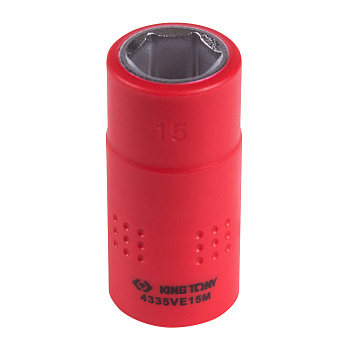 KING TONY Головка торцевая диэлектрическая шестигранная 1/2", 16 мм