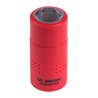 KING TONY Головка торцевая диэлектрическая шестигранная 1/2", 16 мм
