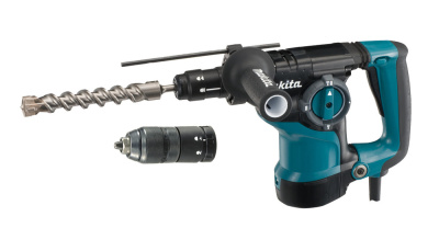 Сетевой перфоратор Makita HR2811FT • 800 Вт • SDS-PLUS • 28 мм • 2.9 Дж • 3 режима