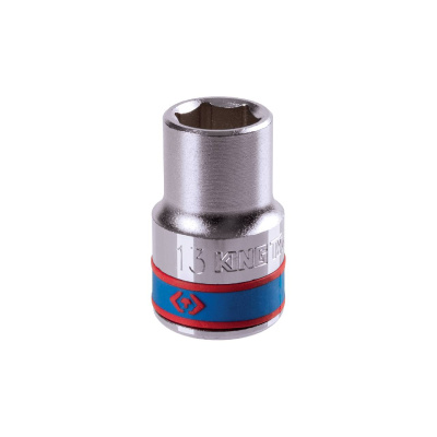 KING TONY Головка торцевая стандартная шестигранная 1/2", 13 мм