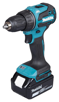 Аккумуляторная дрель-шуруповерт Makita DDF490F002 • 18V LXT • BL • XPT • 13 мм • 50/27 Нм • 1х3.0 Ач АКБ ЗУ • Makpac2