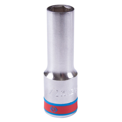 KING TONY Головка торцевая глубокая шестигранная 1/2", 1/2", дюймовая